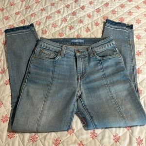 7 for all mankind jeans size 24